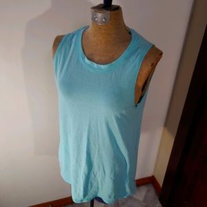 🥂5/$15🥂 Blue muscle tee wicks moisture LAST CHANCE SALE!